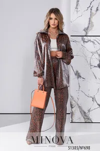 Костюм 698-коричневый Minova