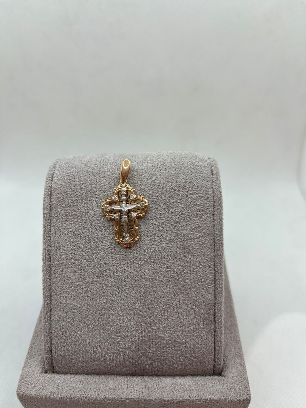 Крест из золота 585 пробы