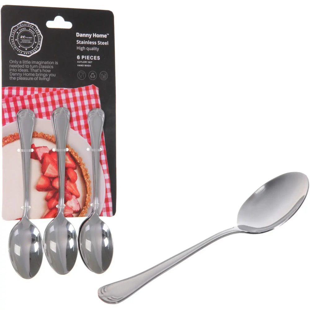 Набор чайных ложек 6шт «GASTRO» на блистере