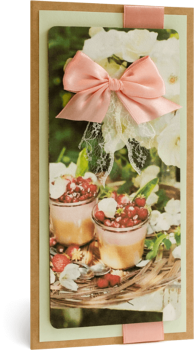 Открытка без надписи Женская