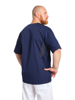 Туника медицинская мужская White Wears WW510, синий, 48