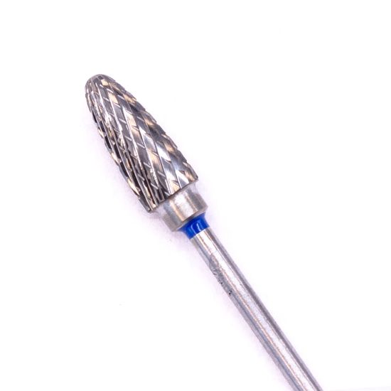 Твердосплавная насадка Кукуруза 31236 синяя насечка Кристал