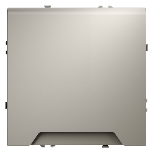 Розетка встраиваемая VOLTUM S70 с заземлением, защитными шторками и крышкой 16А, (кашемир)