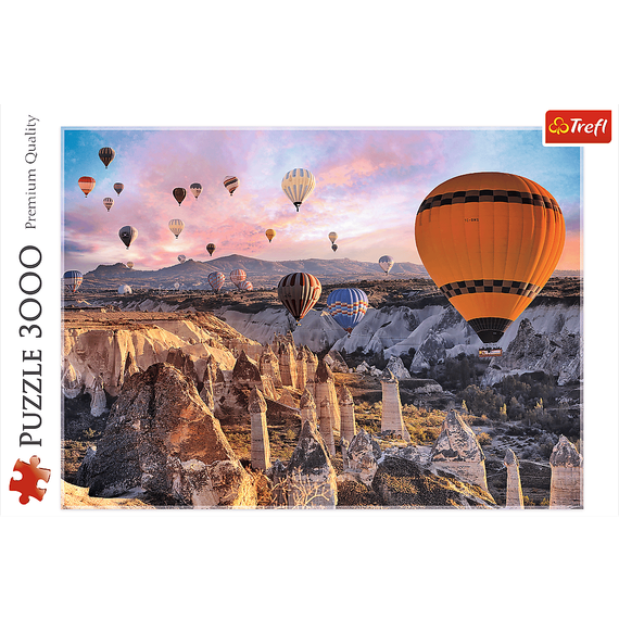 Puzzle &quot;3000&quot; - Balloons over Cappadocia / 500 px