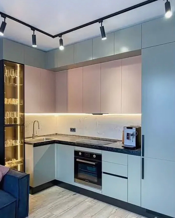 Примеры современных кухонь в дизайне из интернета