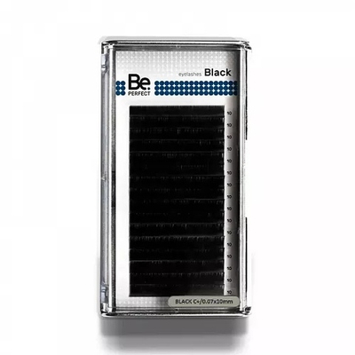 Чёрные ресницы Be Perfect Black 16 линий (L /0.07/10)