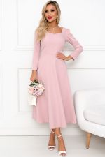 Платье Торжество (пудровый) Р11-1201/3 Nikol