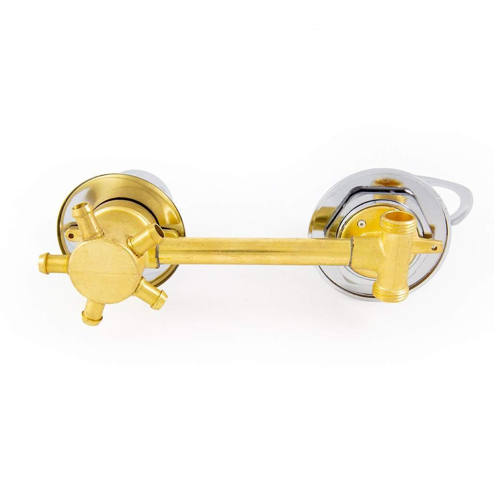 Смеситель для душевой кабины с переключателем на 5 режимов 150мм. под хомут