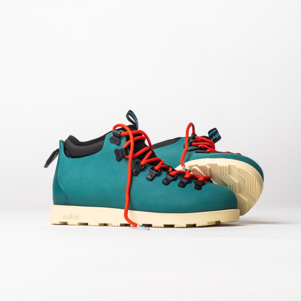 Ботинки Native Fitzsimmons Shade Green / Bone White