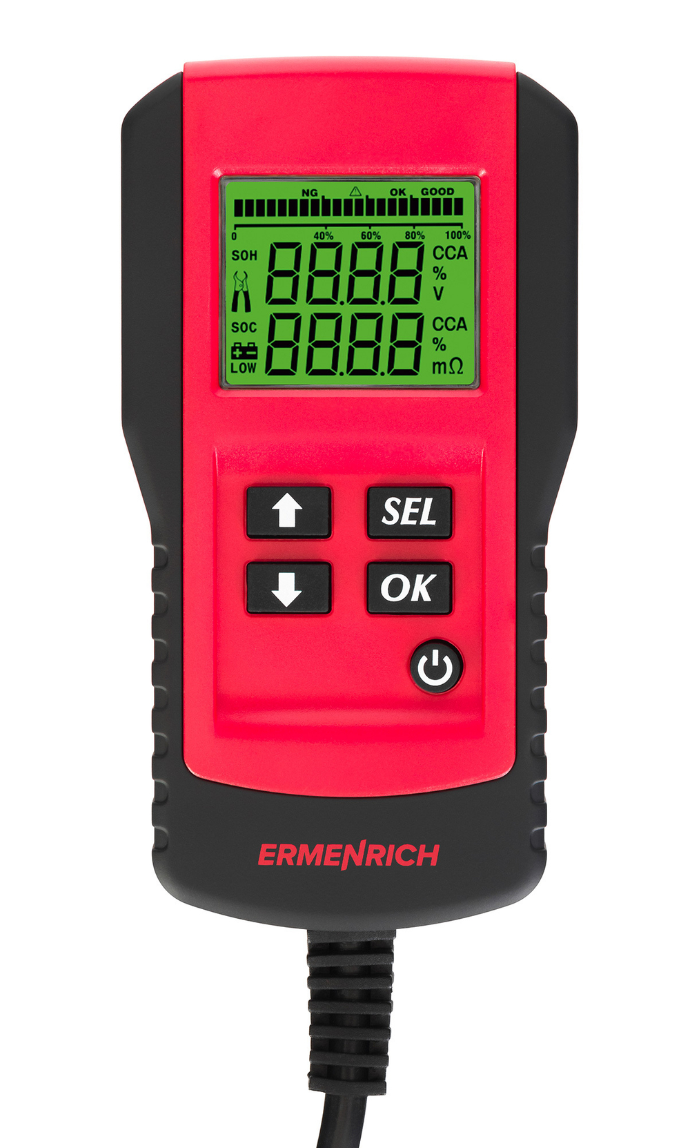 Тестер аккумуляторный Ermenrich Zing AL45