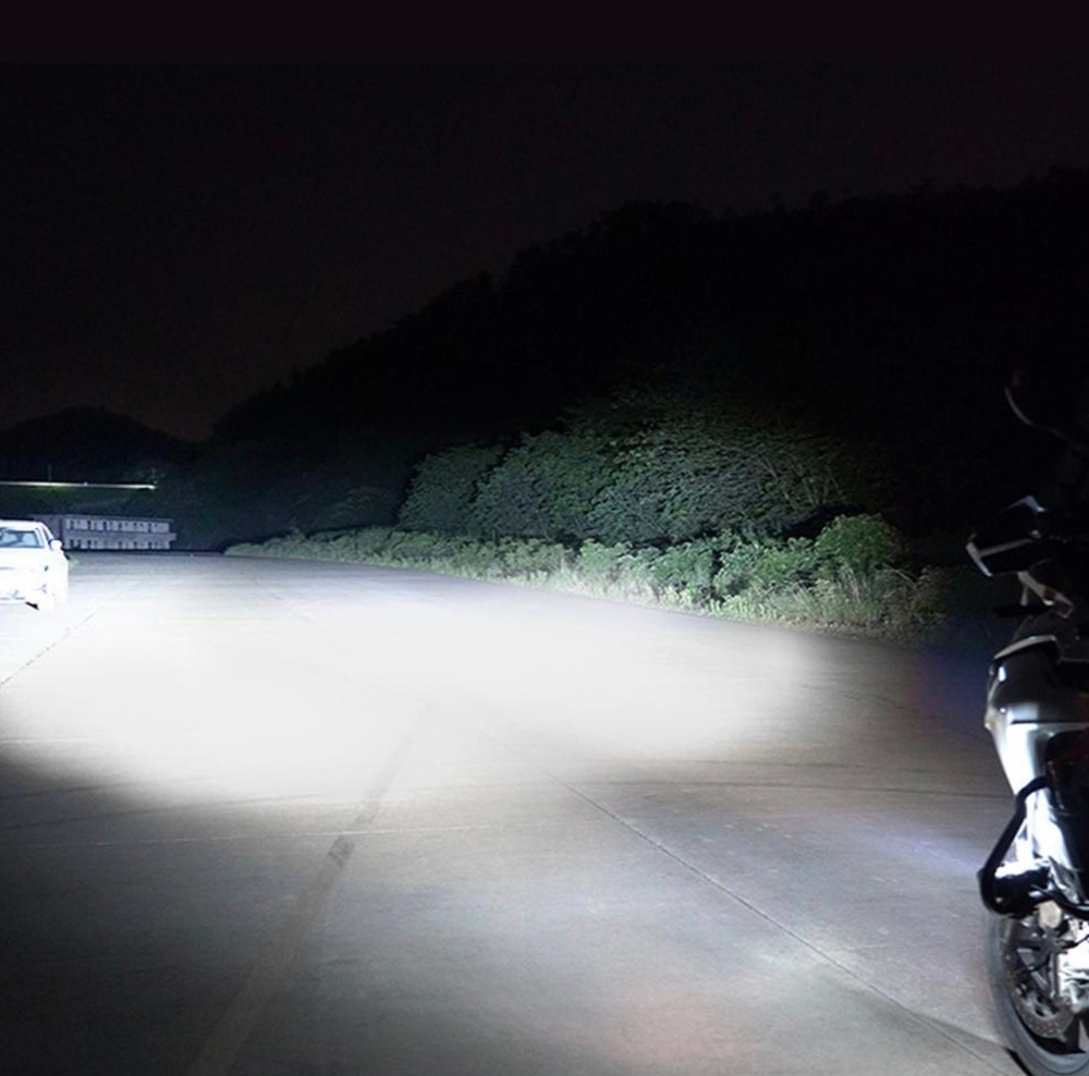 30W Б. Желтый / Светодиодная фара прожектор с линзой, двух режимная, белый + желтый, серия: РаБОТА, TG (за 1 шт.)