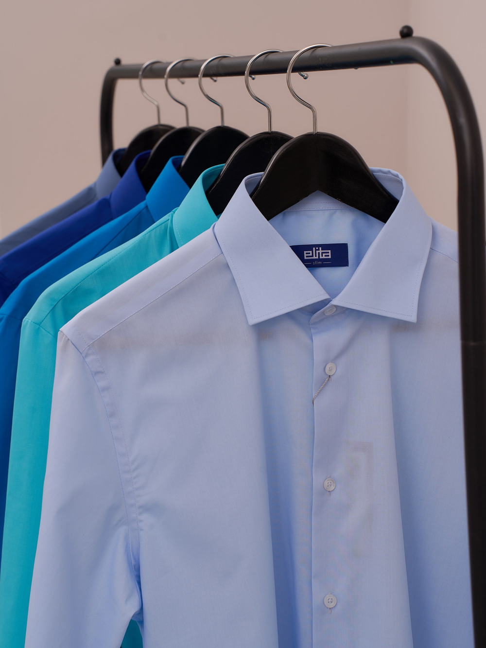 Сорочка мужская ELITA длинный рукав, прямой силуэт 70012 65