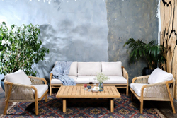 Диванная группа из акации РИМИНИ L