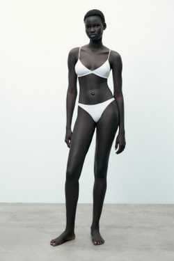 ZARA ТРУСЫ ТАНГА МЗ МОДАЛА, БЕЛЫЙ