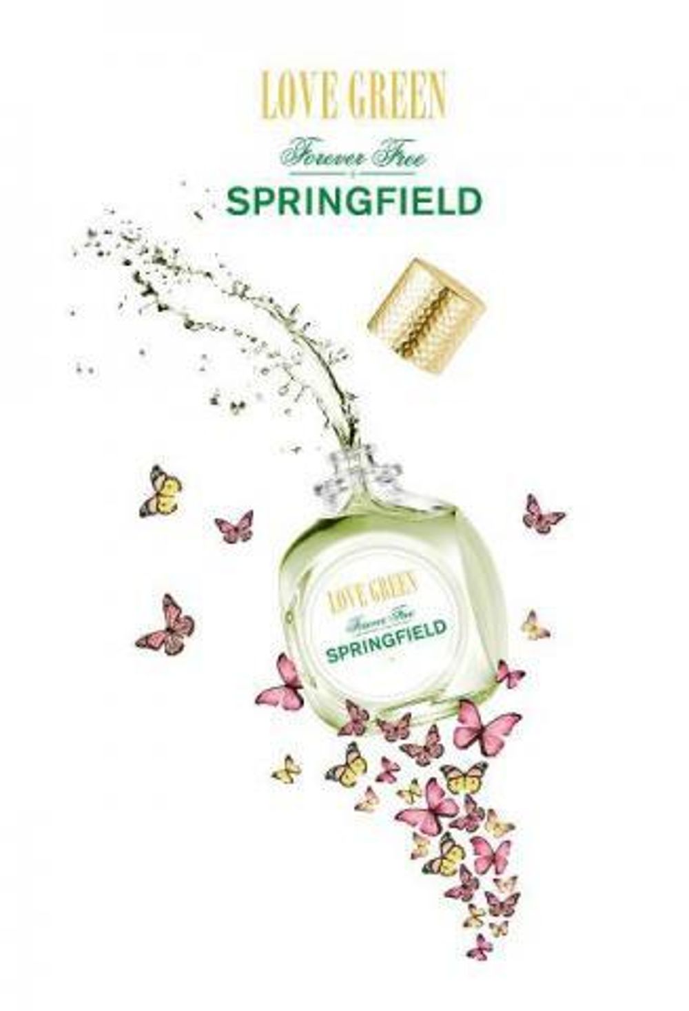 Новый весенний аромат Love Green от Springfield