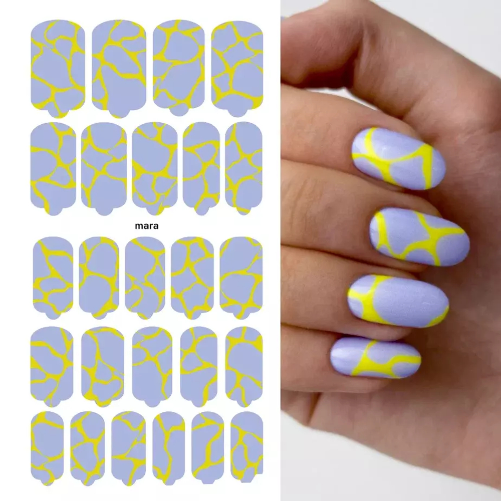 Плёнки для маникюра by provocative nails mara