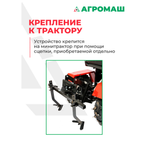 Плоскорез однорядный (без сцепки)