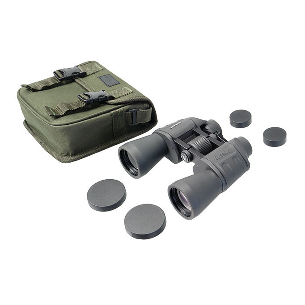 Бинокль Veber Classic БПЦ 12x50 VR, серый