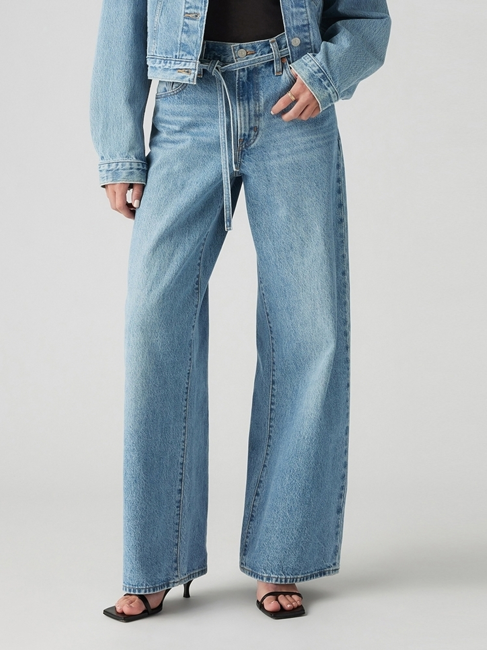 Женские свободные прямые джинсы Levi's XL Straight A8701-0004