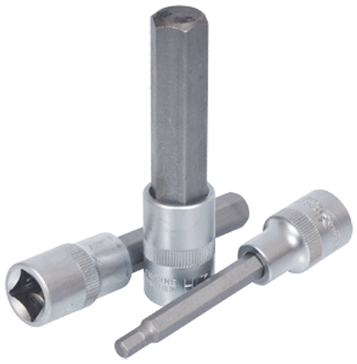 Головка с вставкой Hex 1/2" H 7 L=100 мм