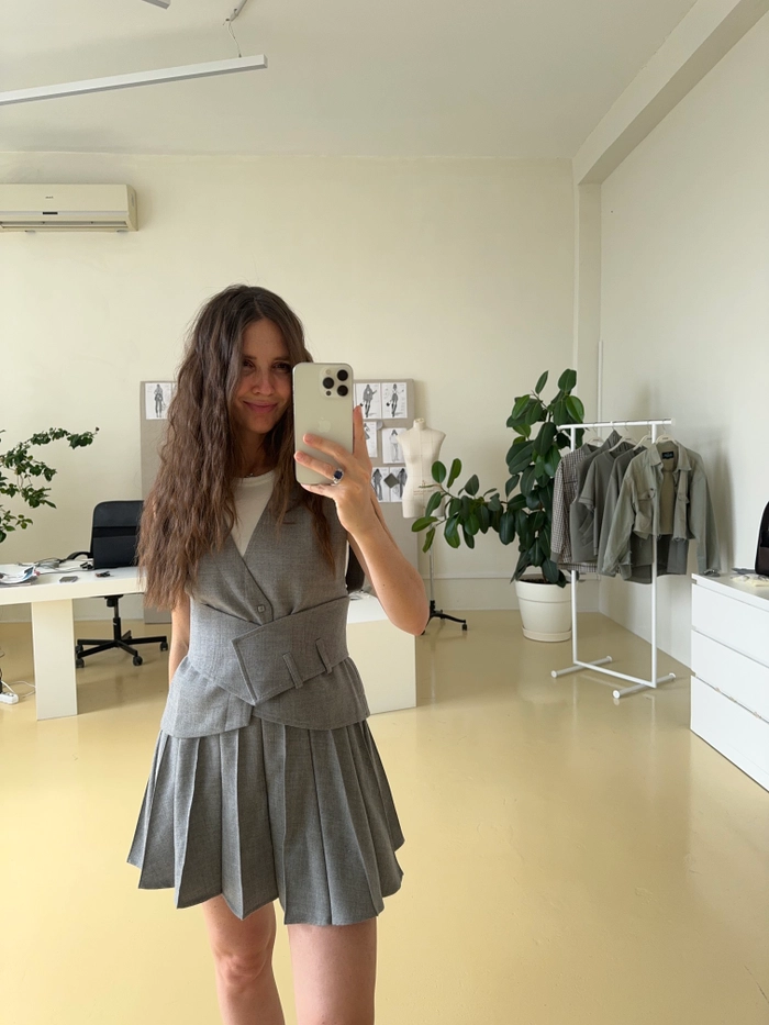 ПОЯС ГАРЭТ СЕРЫЙ