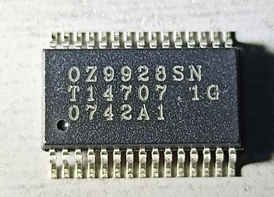 Микросхема OZ9928SN / SSOP30, CCFL управление инвертором