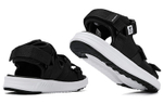 New Balance NB 750 comfortable beach sandals for men and women in the same style black