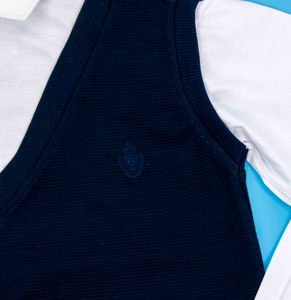 джемпер жилетка  "обманка"  BUCI" 4269