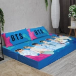 Бескаркасный диван кровать раскладной "BTS"