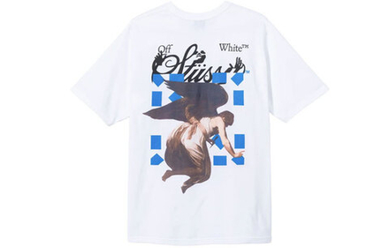 Футболки Stussy x OFF-WHITE Virgil Abloh World Tour Logo T, 3903640
