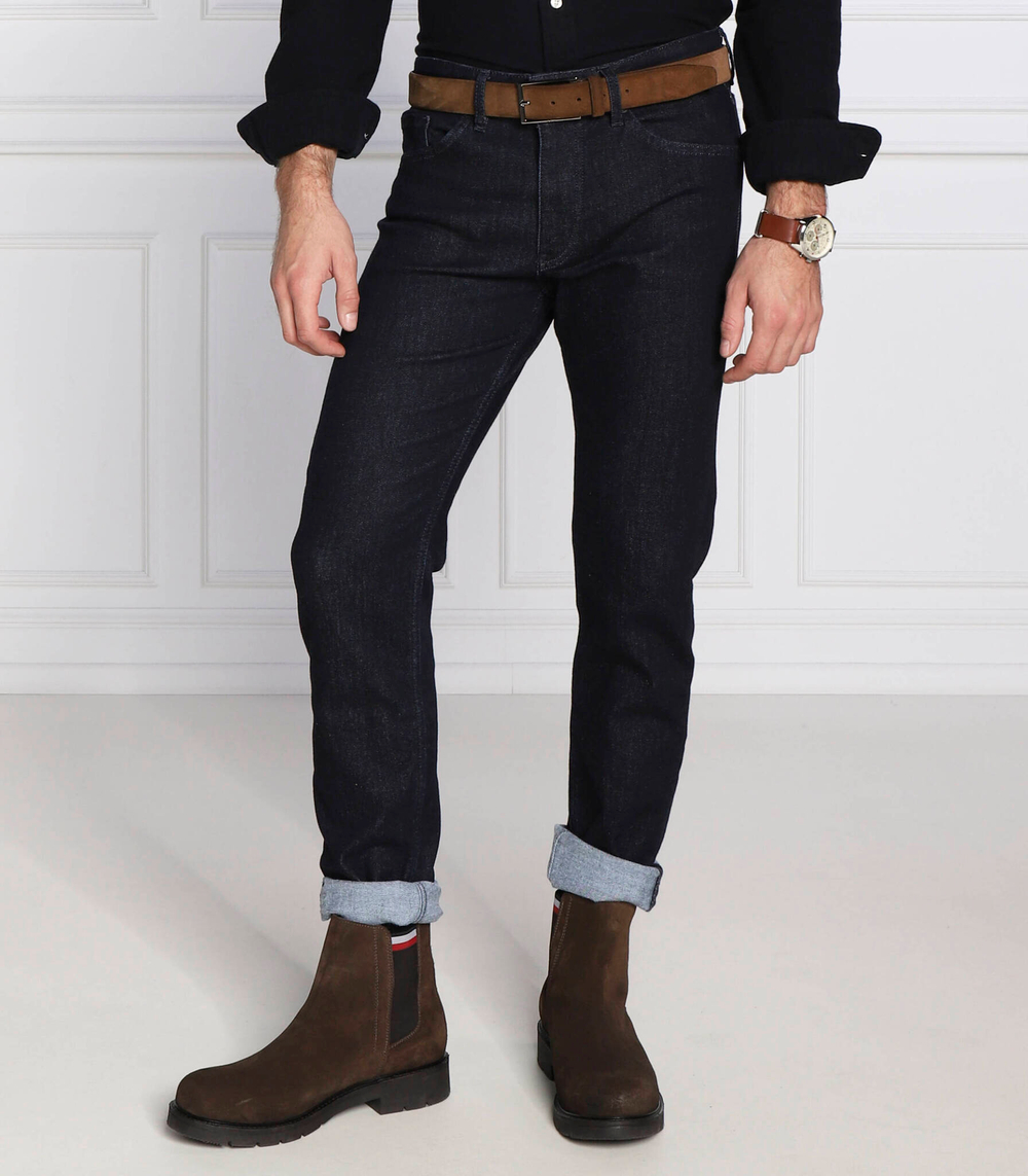 джинсы taber BOSS BLACK - темно-синий(50479722)