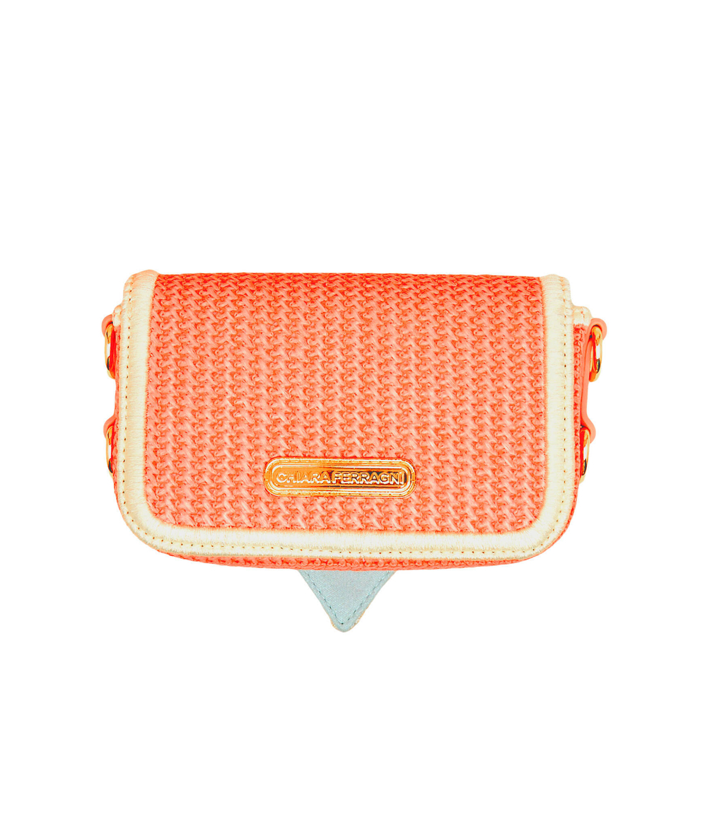 Сумка через плечо Chiara Ferragni - оранжевый(76SB4BA2ZG244)