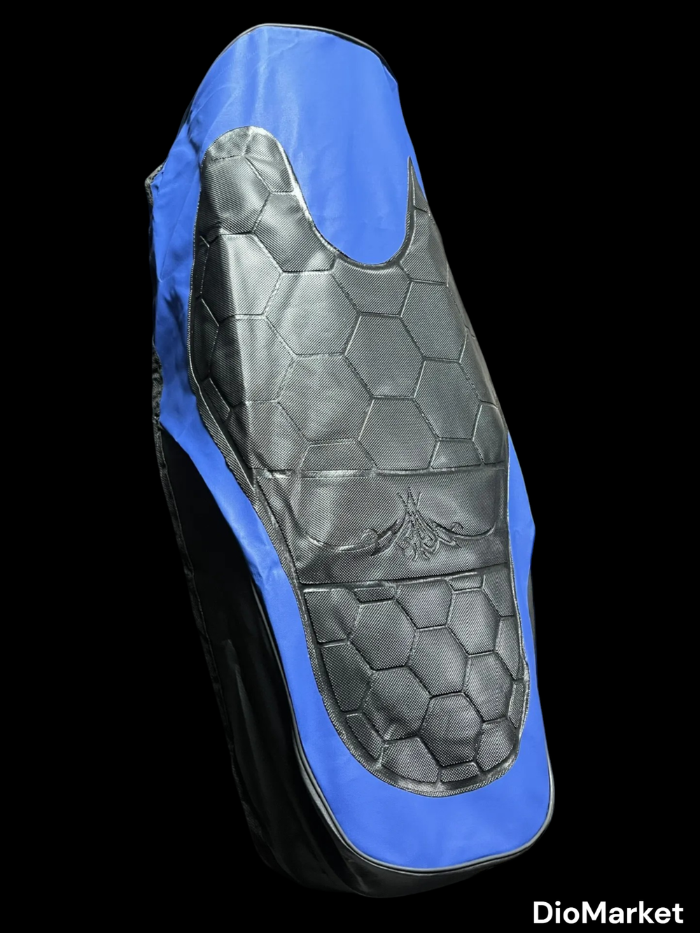 чехол мопед Alpha альфа на завязках ромб синий