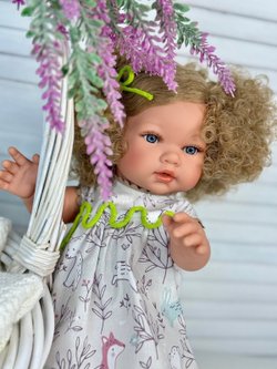 Кукла D Nenes виниловая 34см Lean (054053)