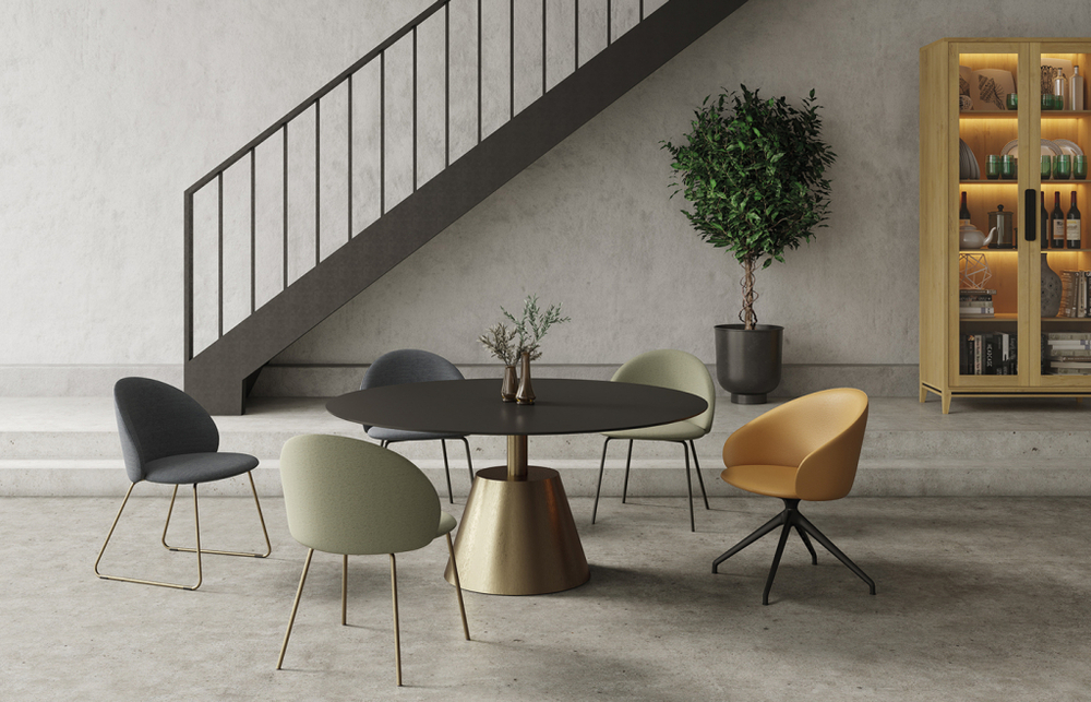 Кресло офисное на колесах Papatya Glera-K Chief