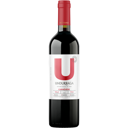 Вино сухое красное Undurraga Carmenere 0,75 л