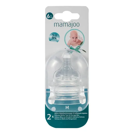 Соска Mamajoo силикон 2 шт.