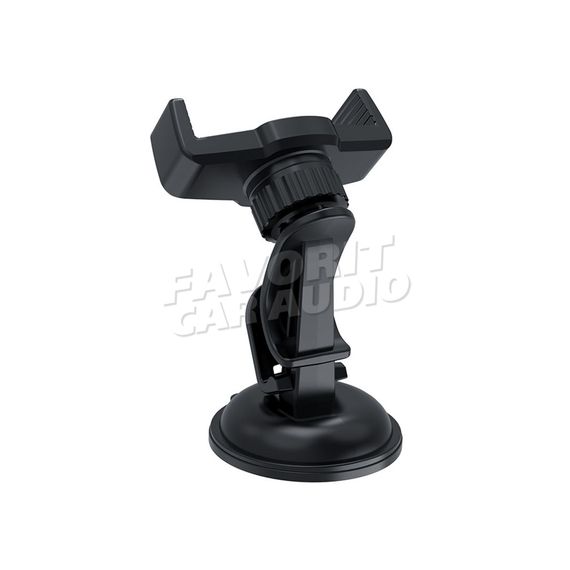 Держатель HOCO CA40 Refined suction пластик присоска шарнир чёрный