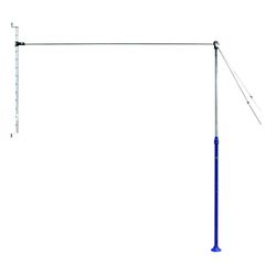 Перекладина гимнастическая - пристенная - на растяжках