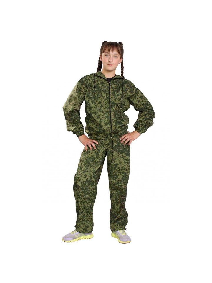 Костюм пограничника детский (маскхалат, цифра)