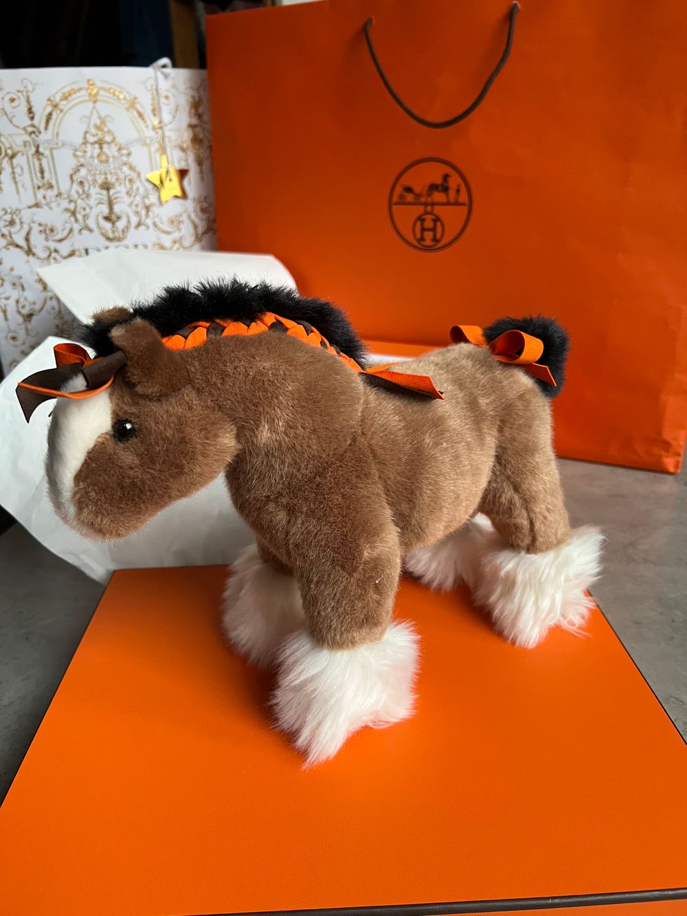 Новая игрушка Hermes, лошадь