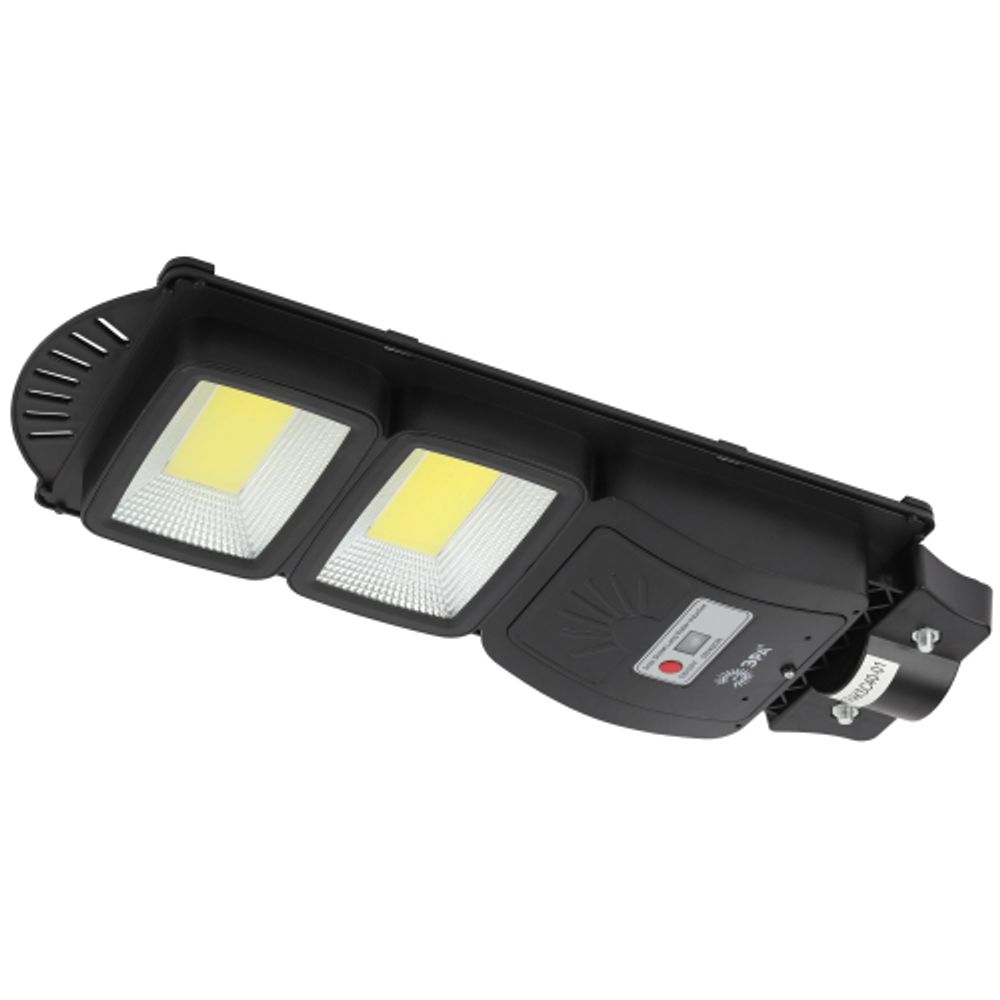 Консольный светильник ЭРА ERAKSC40-01 светодиодный уличный 40 Вт 750 Лм COB на солнечной батарее с датчиком движения