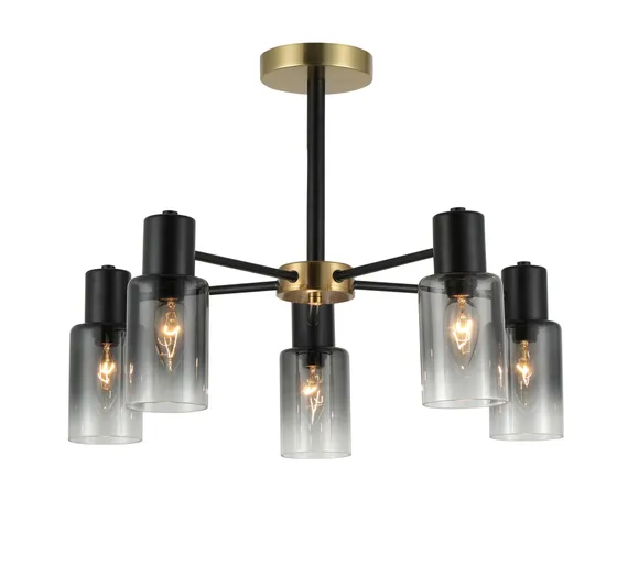 85717/5 COPPER+BLACK (1) Люстра (RL)