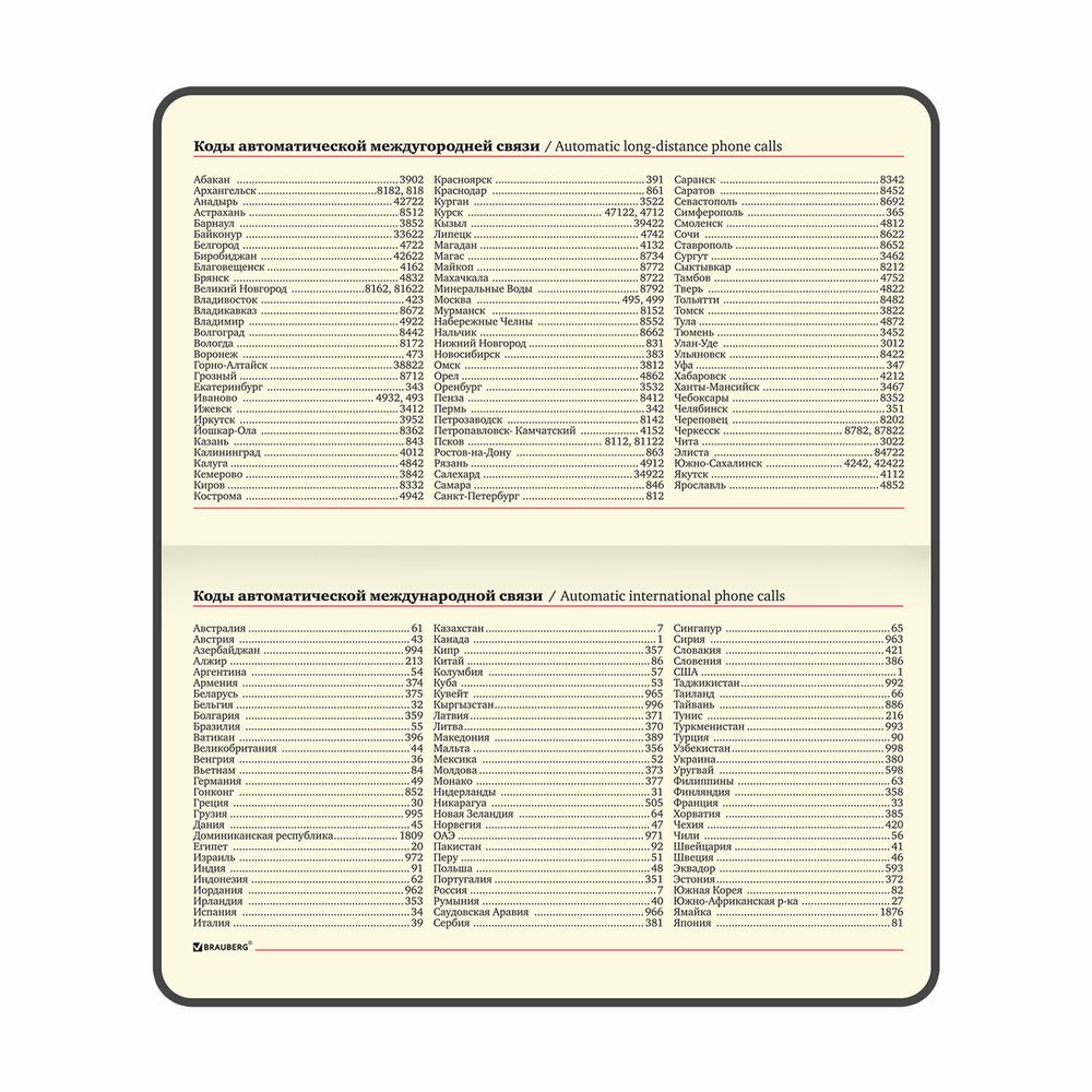 Еженедельник недатированный BRAUBERG "Iguana" А6 под кожу 64 листов (114481) 11