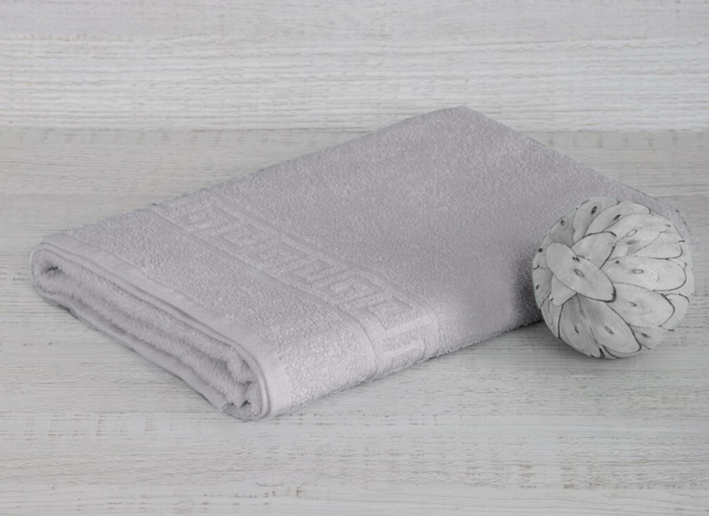 Полотенце махровое 50х90 Светло-серый