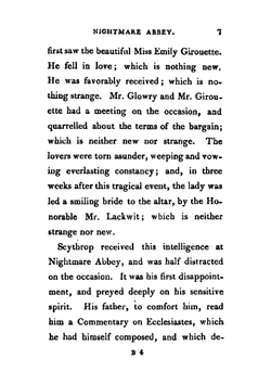 Nightmare abbey | Peacock Thomas Love