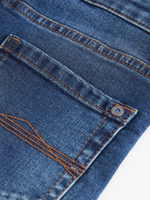 Джинсы стрейч для мальчика Next B48-976, Синий
