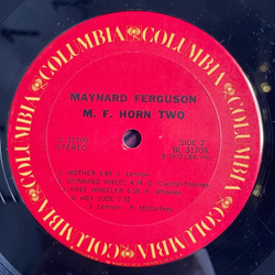 Винтажная виниловая пластинка LP Maynard Ferguson M.F. Horn Two (USA 1972)