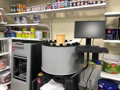 Как выбрать краску и сделать колеровку?