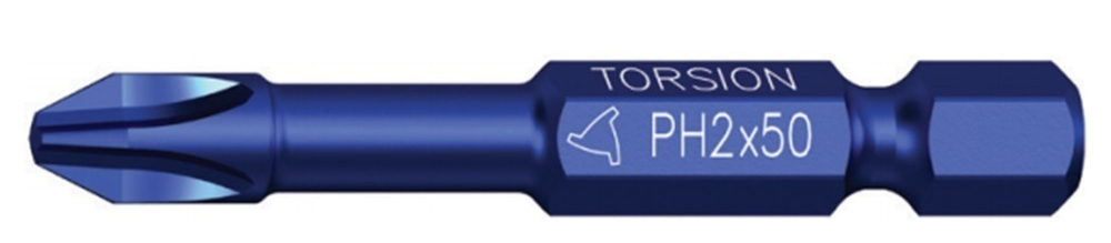Бита 1/4''РН2 L50мм TORSION Krino 61059010